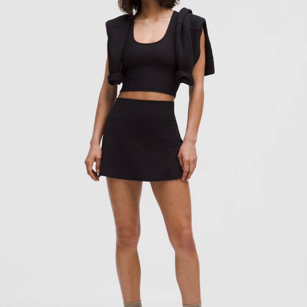 NWT Lululemon Align High-Rise Skirt (black) size 8